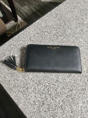 Katie Loxton Black Tassel Wallet